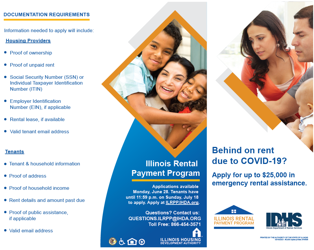 IL Rental Payment Program Opens June 28 for Applications Up to